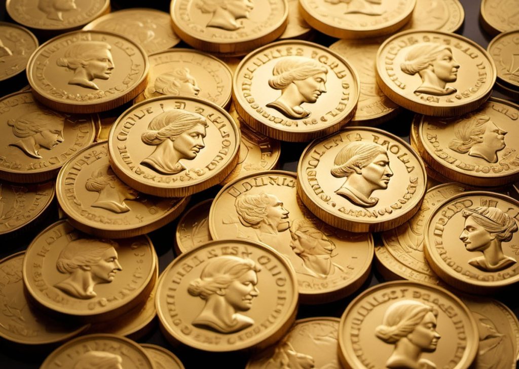 gold coins